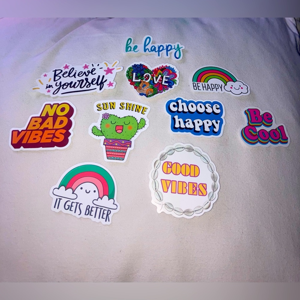 Encouraging stickers